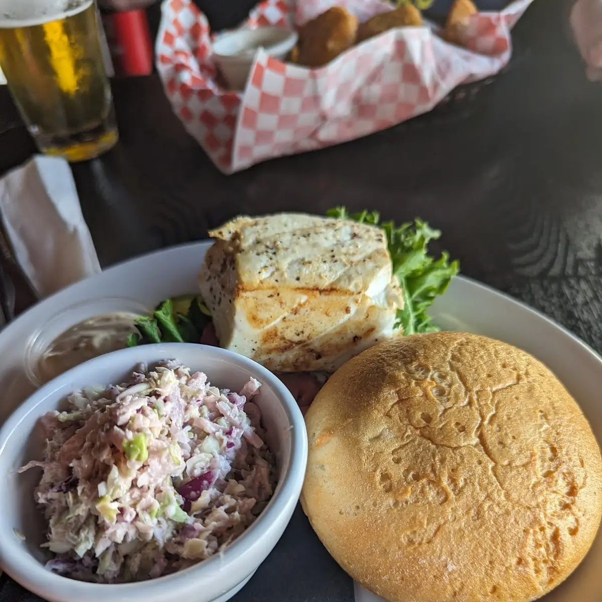 Halibut Fish Sandwich