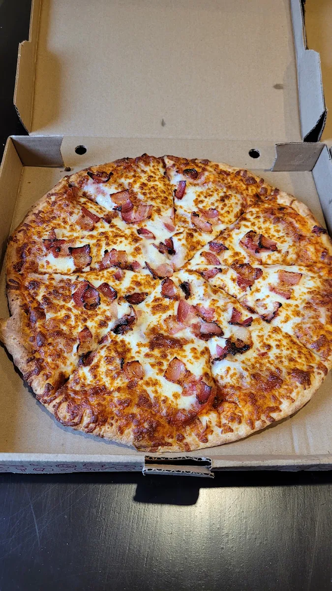 Peperroni Fromage Bacon, Pizza maya