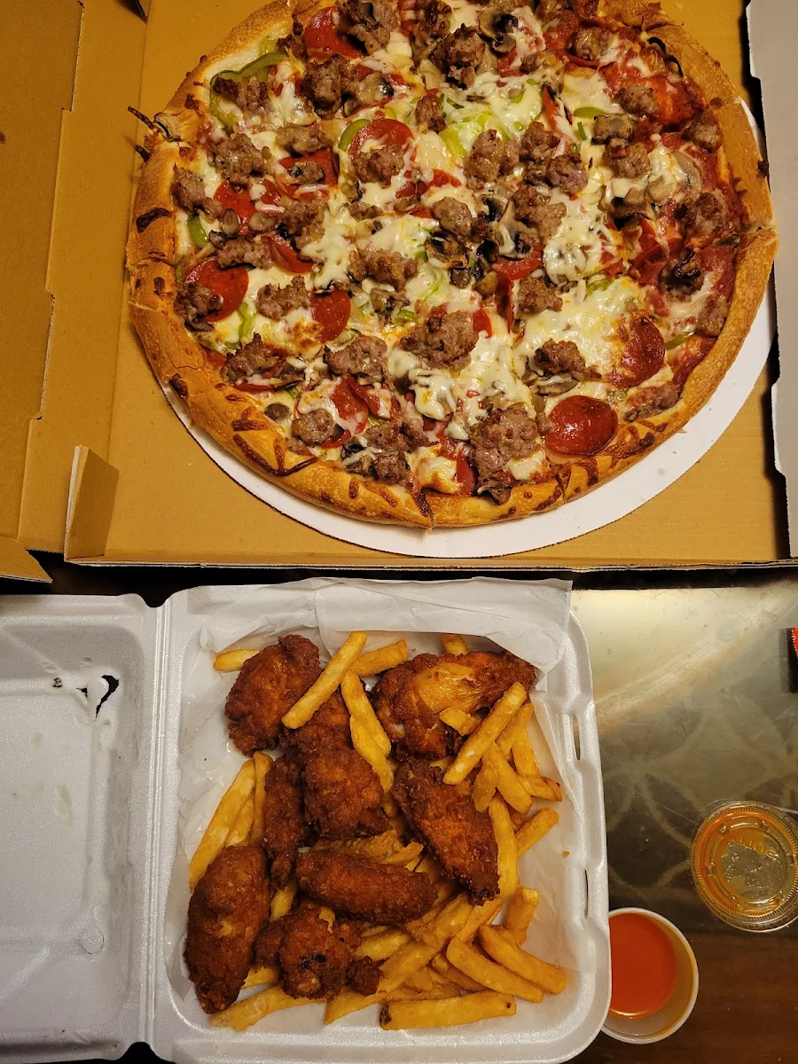 Pizza and Wings