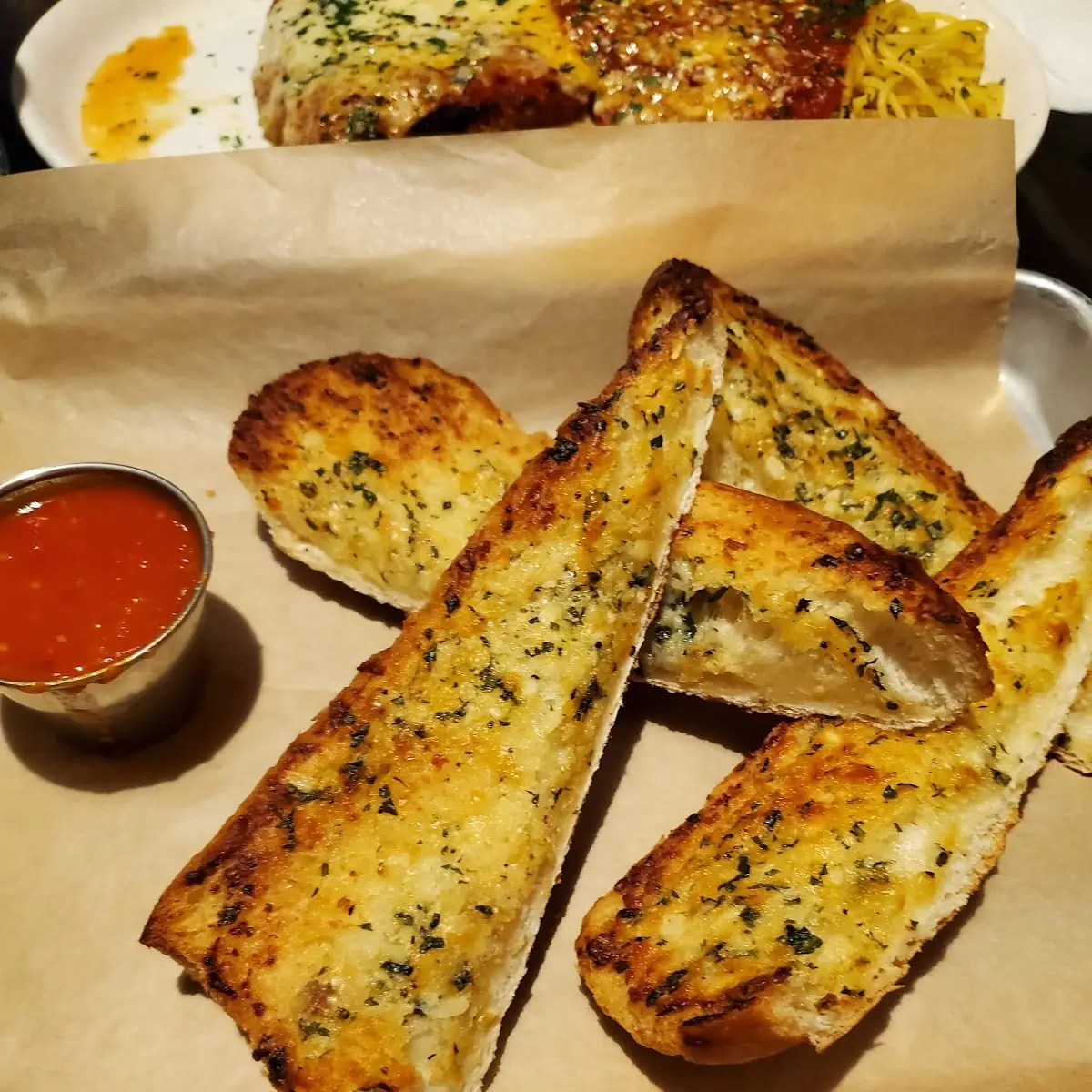 Garlic Bread & Mozzarella Stick