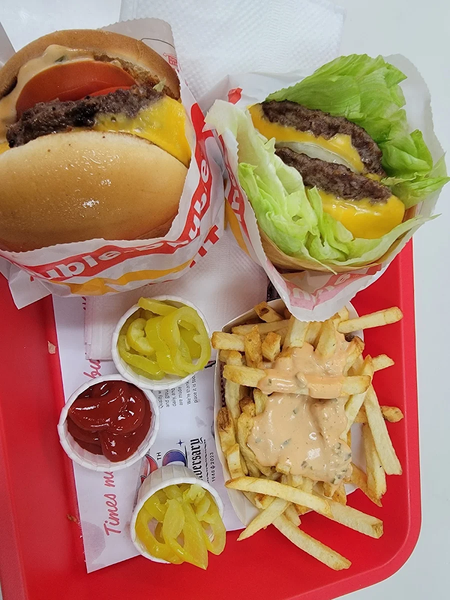 Double Double Cheeseburger Combo