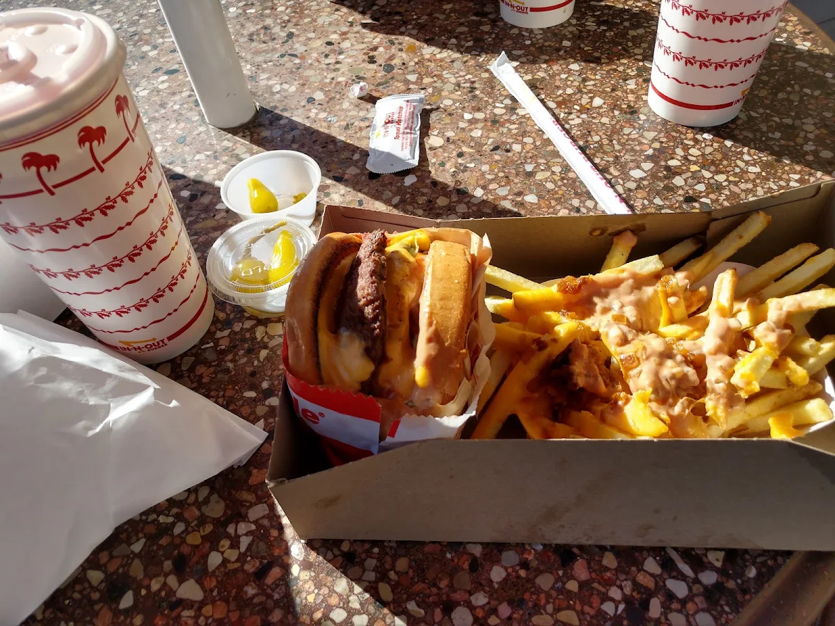 Double Double Hamburger with Animal Style Fries