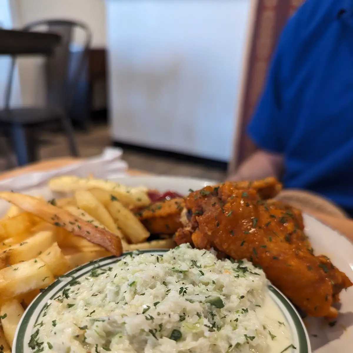 Chicken Wings Dinner