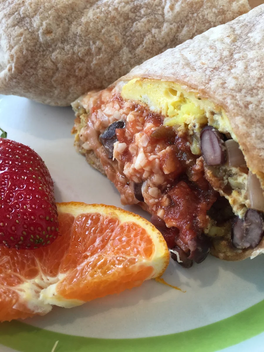 Scrambled Egg Burrito