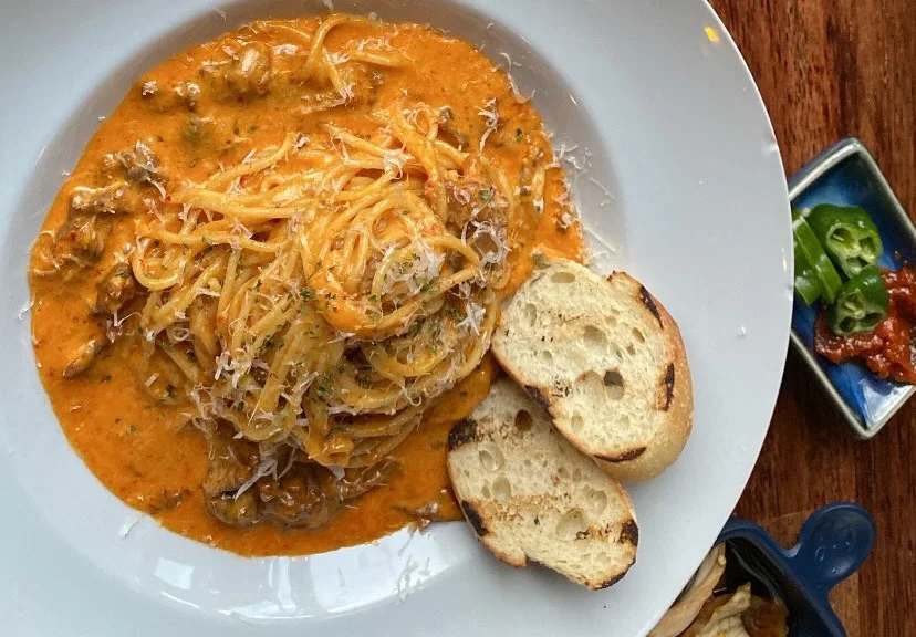 Crab Cream Pasta