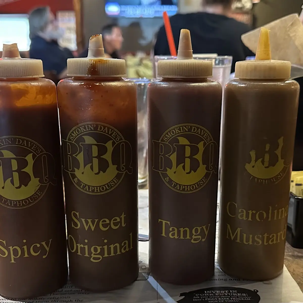 House Barbecue Sauce Bottles