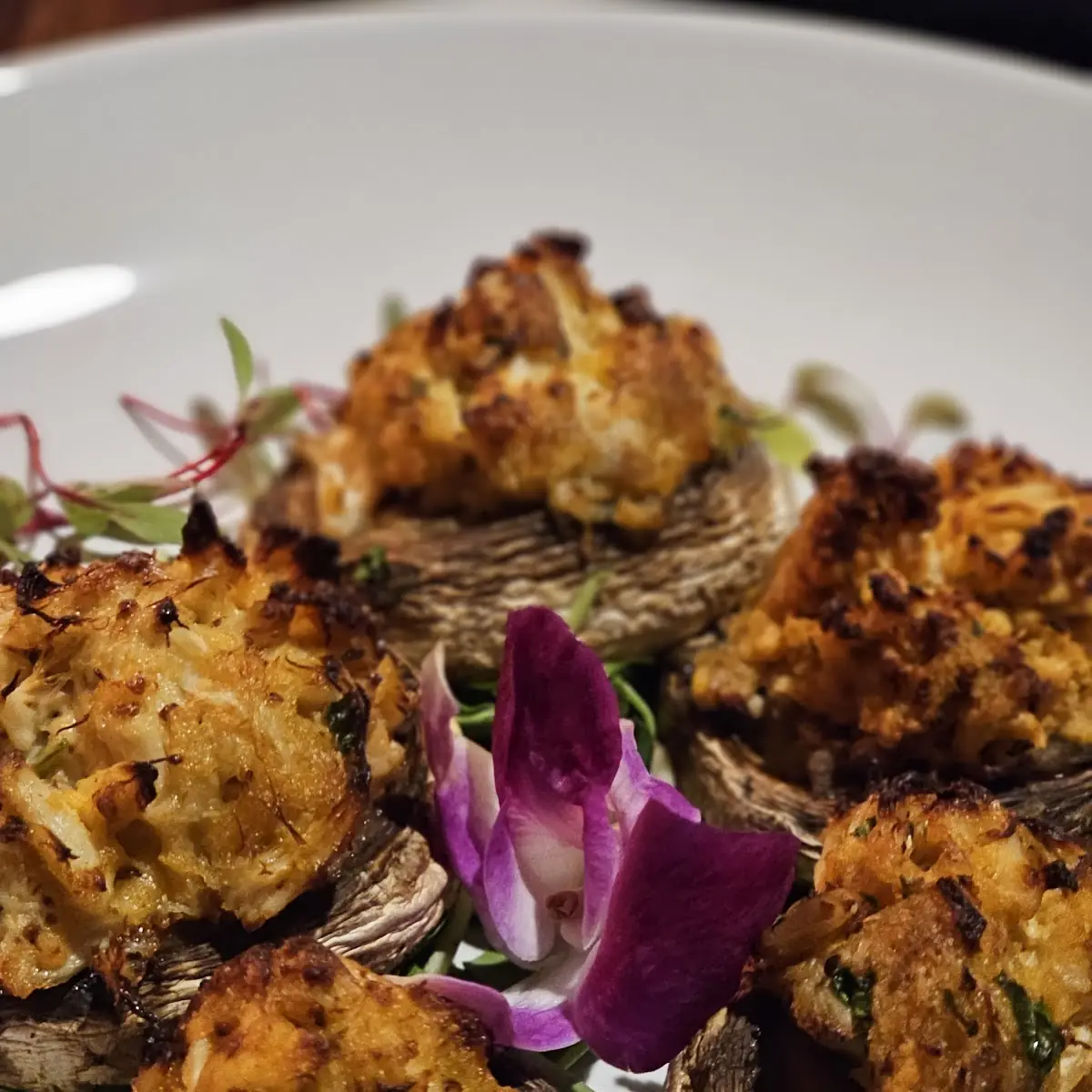 Crab Stuffed Mushrooms