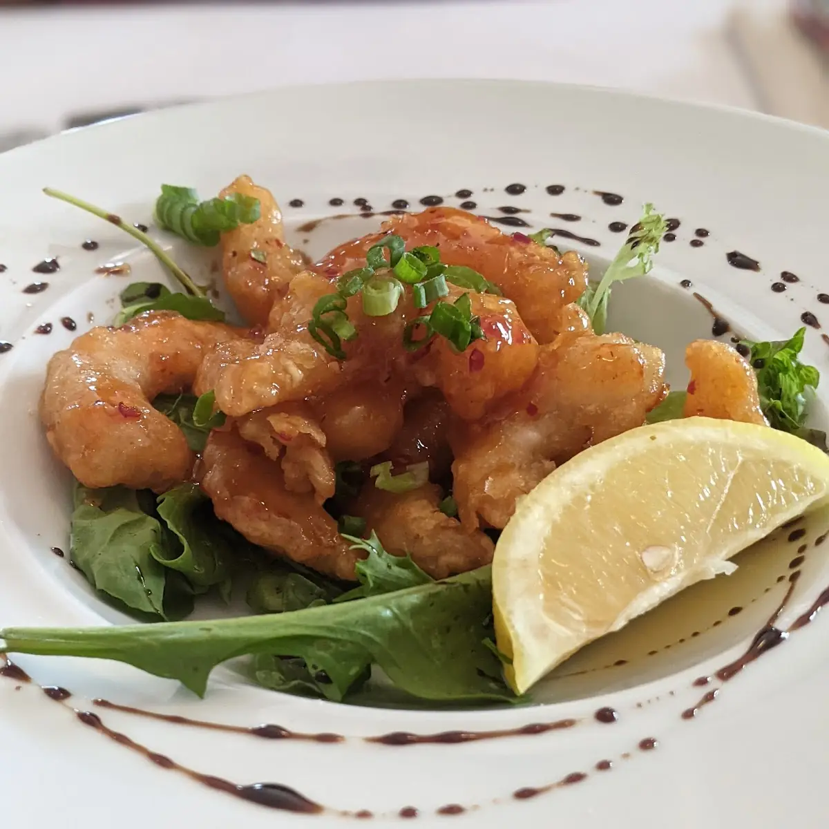 Shrimp, Auberge Ayer's Cliff