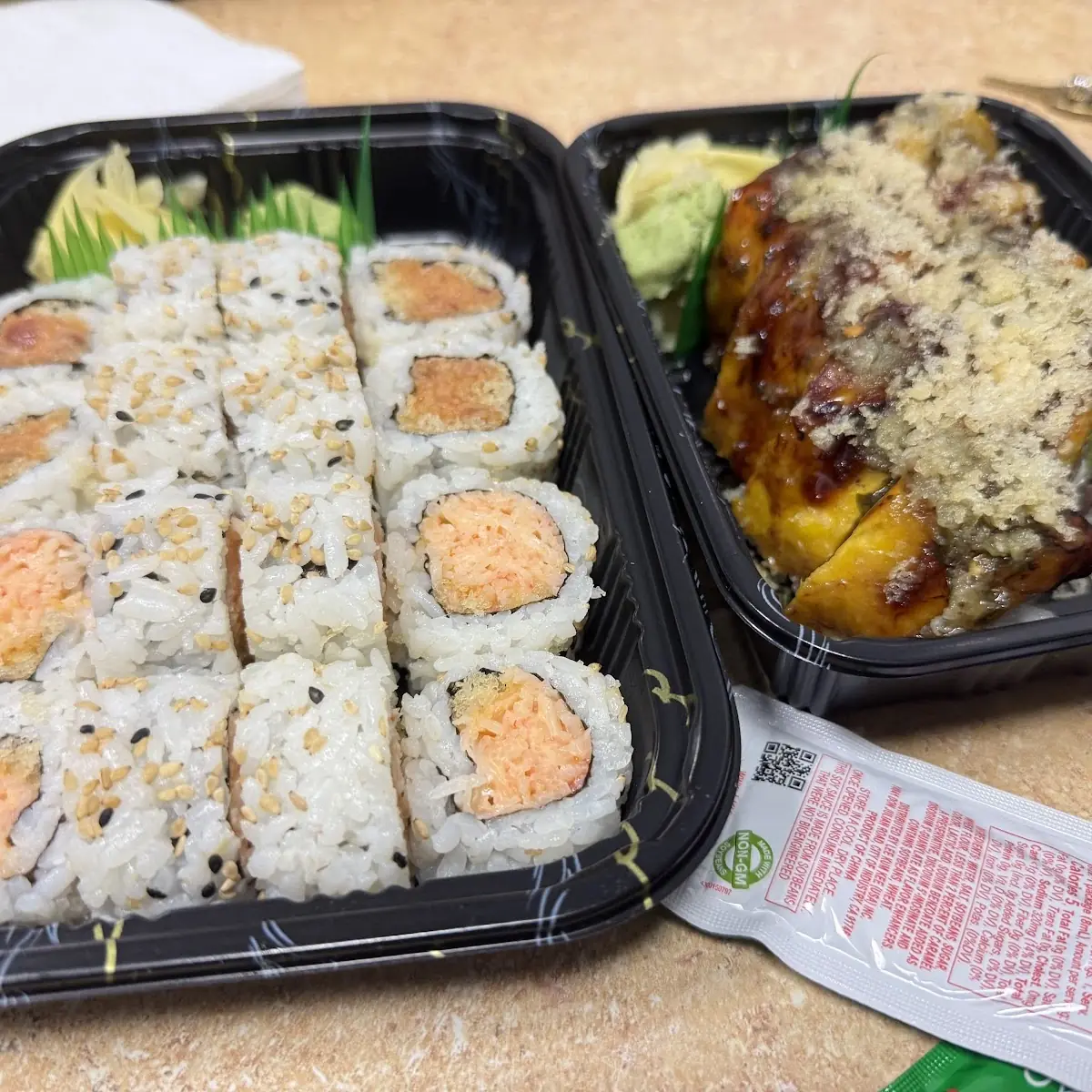 Spicy Tuna and Spicy Crab