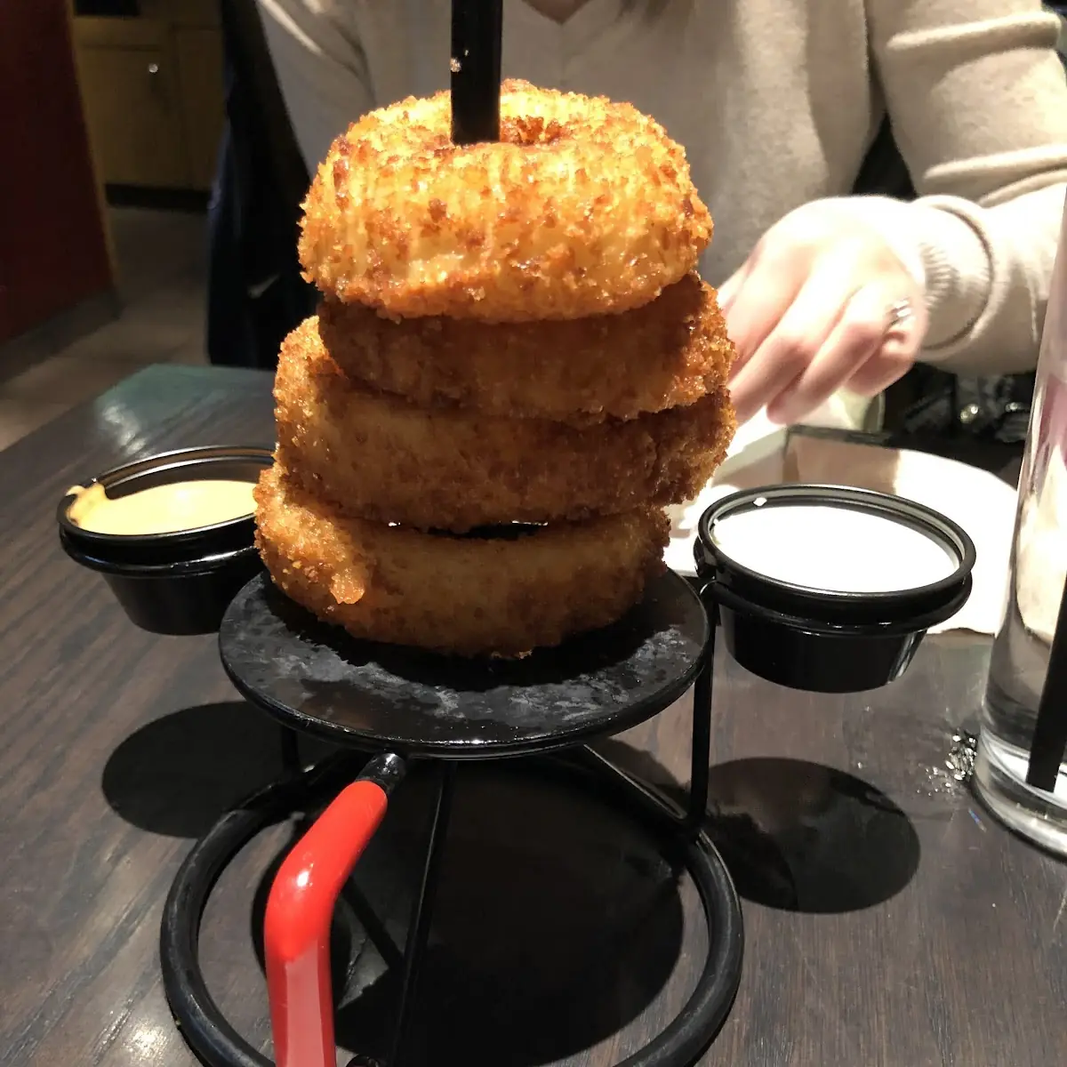 Towering Onion Rings