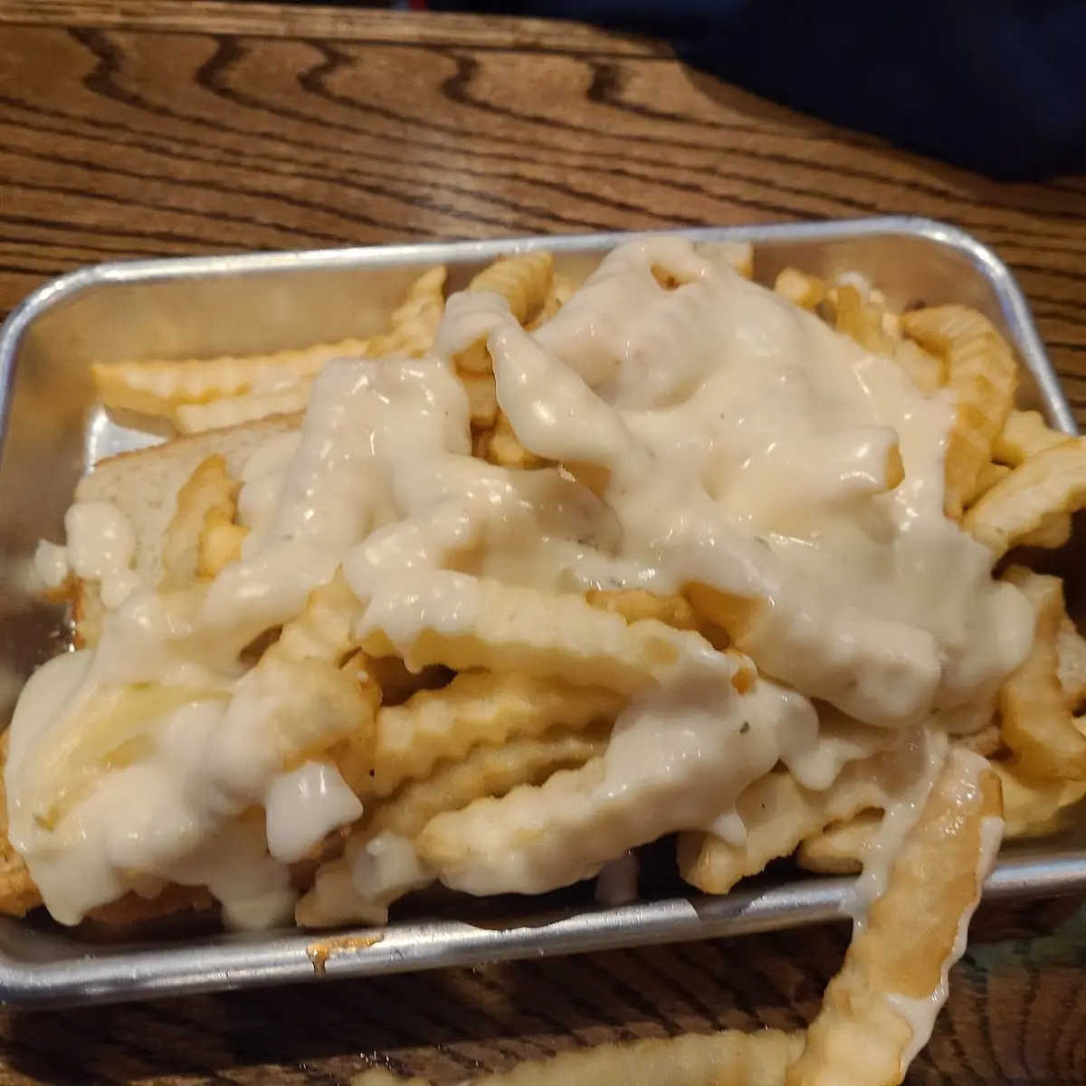 Horseshoe with Queso Dip