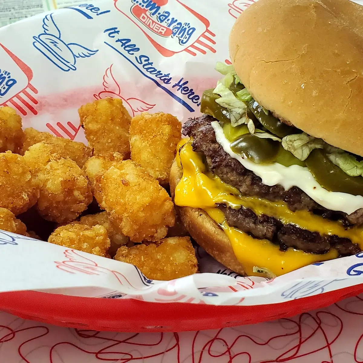 Double Cheese Burger