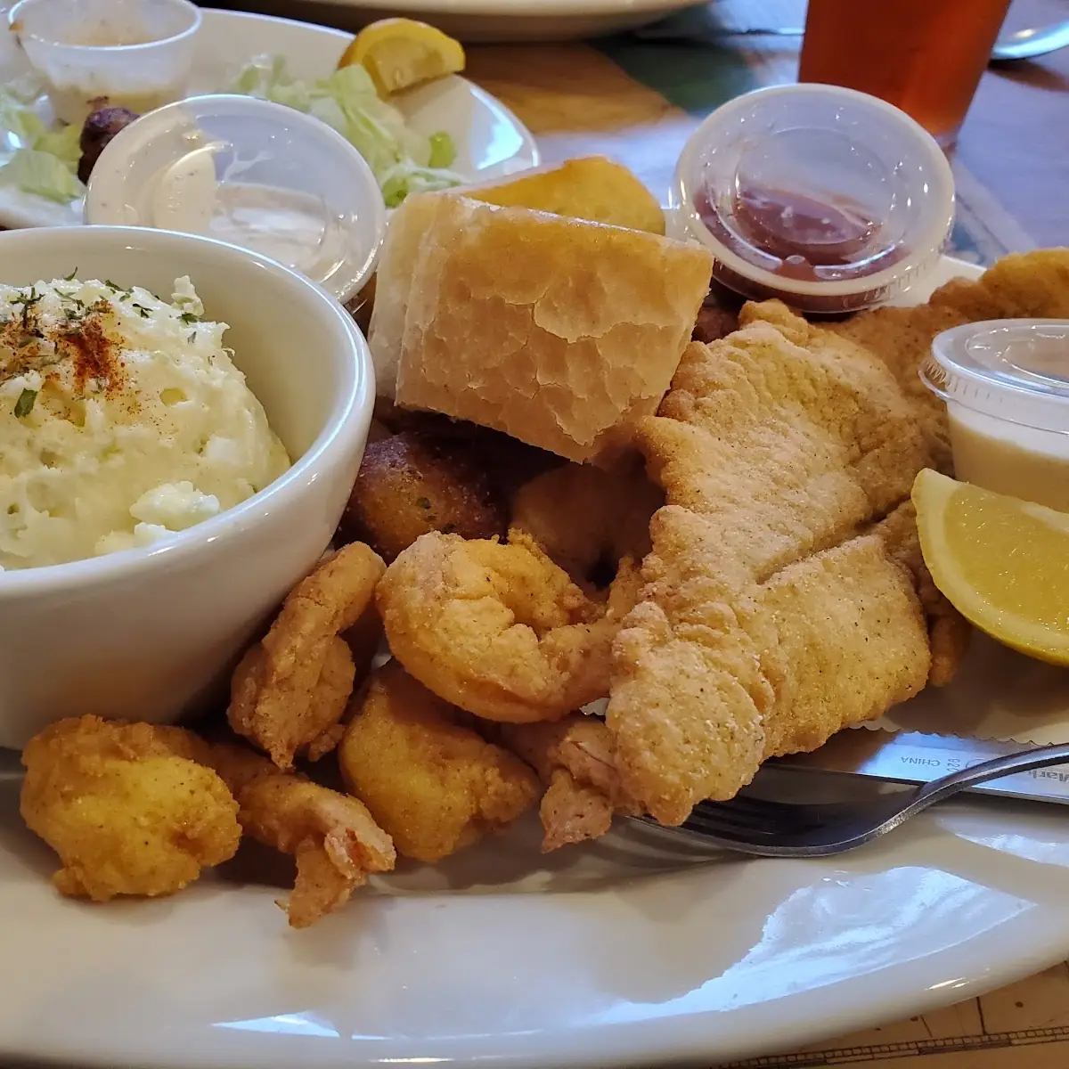 Fried Shrimp Platter