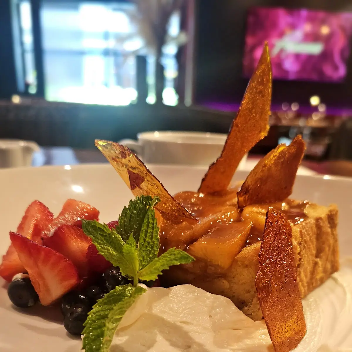 Tableside Grand Marnier Creme Brulee