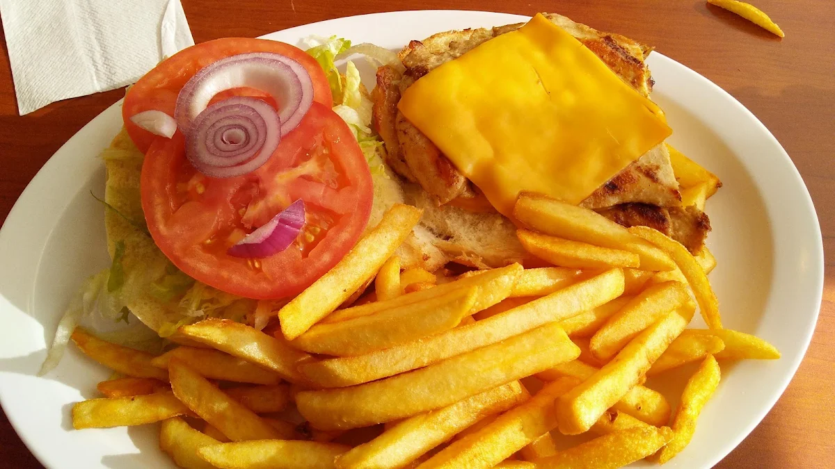 Grilled Chicken Burger
