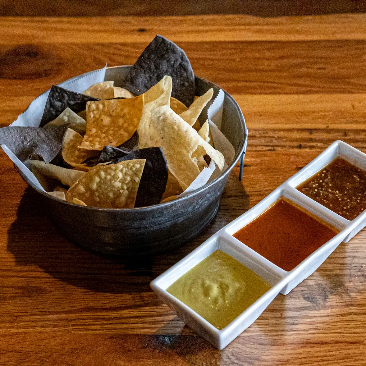 Chips & Salsa Trio