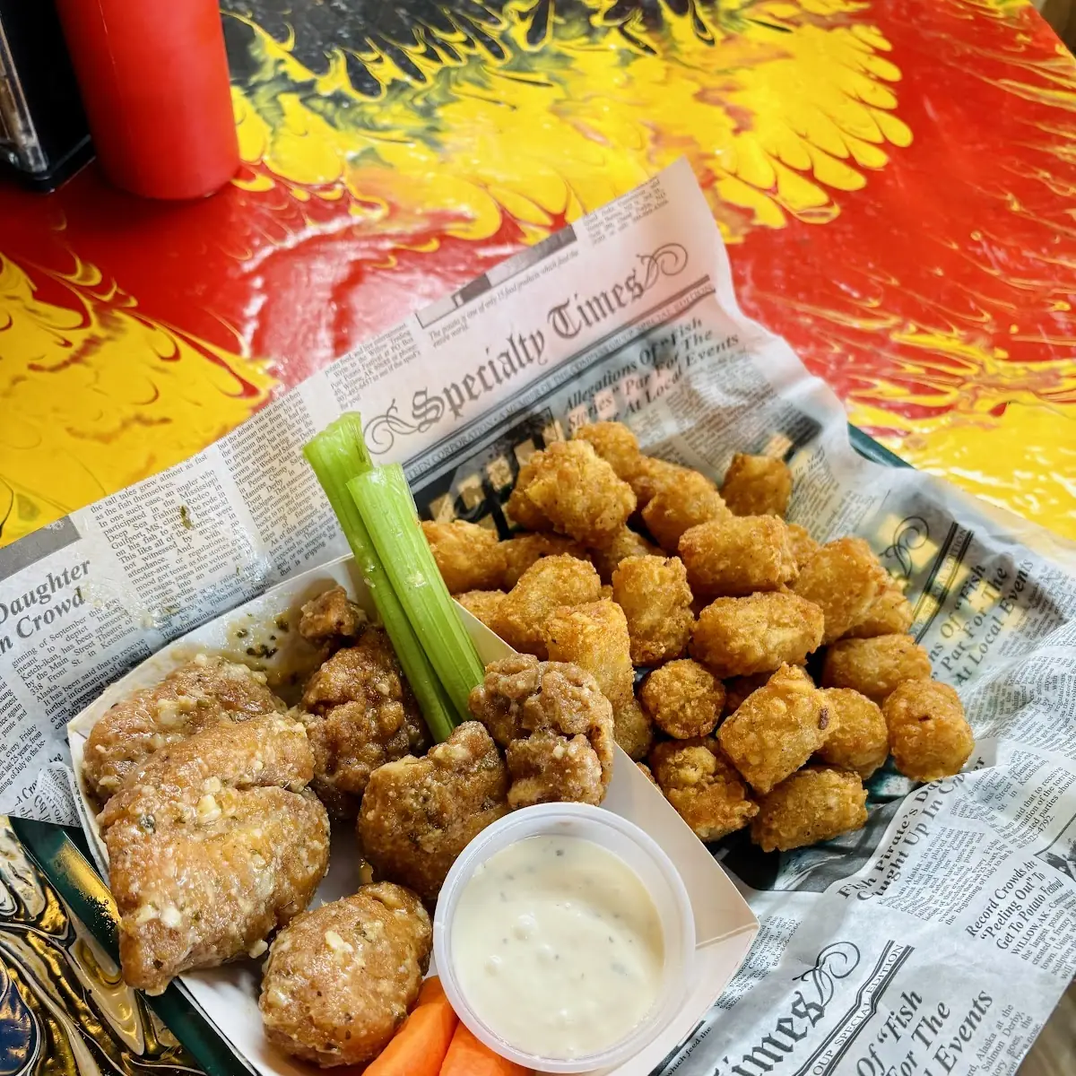 Boneless Wings 6