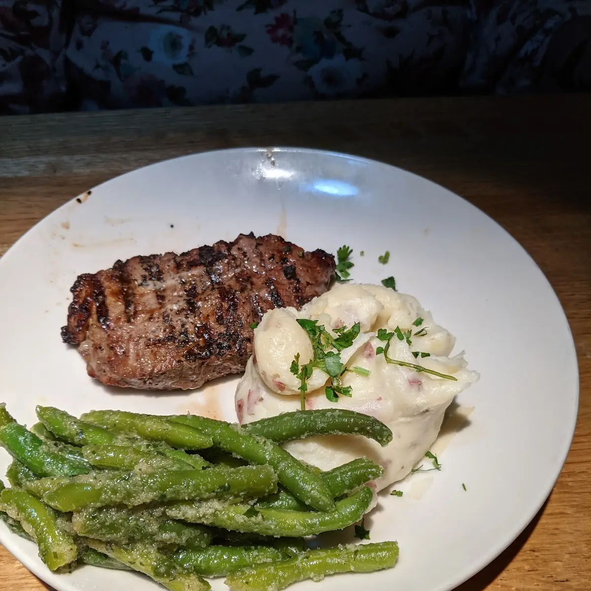 Shrimp 'N Parmesan Sirloin