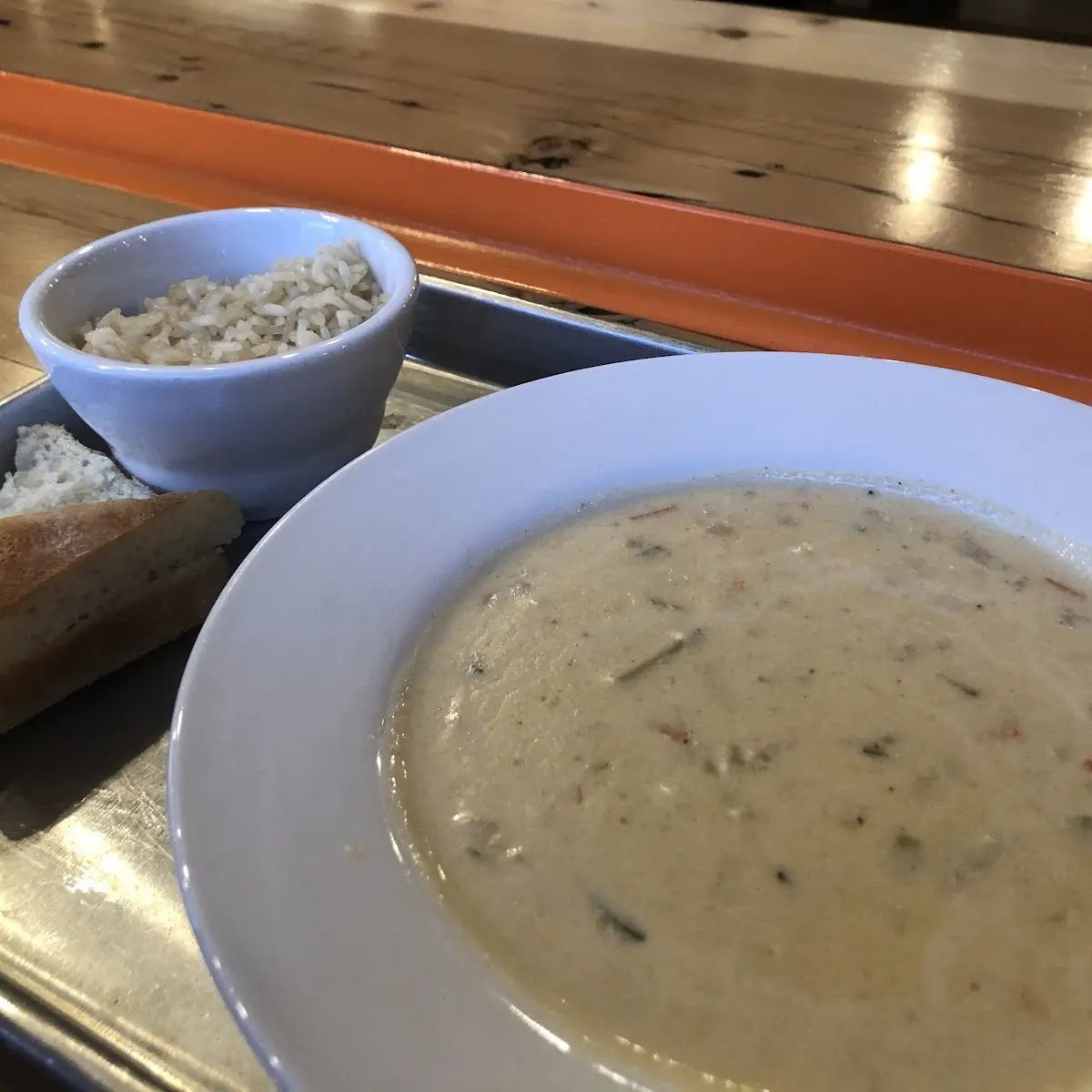 Blue Moose Clam Chowder