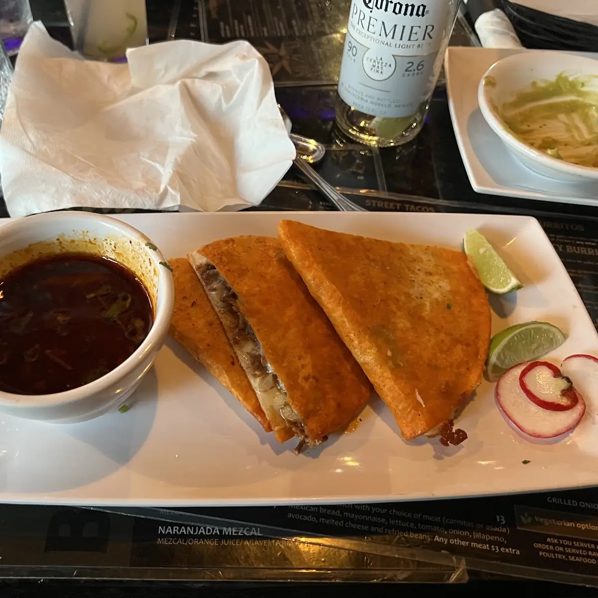 Birria Egg Rolls