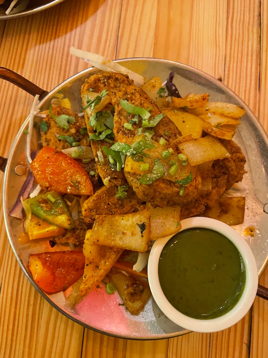 Chicken Kabab, Curry Twist
