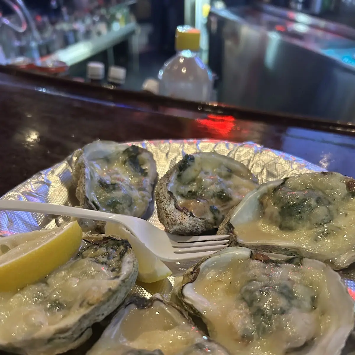 Oysters Rockefeller