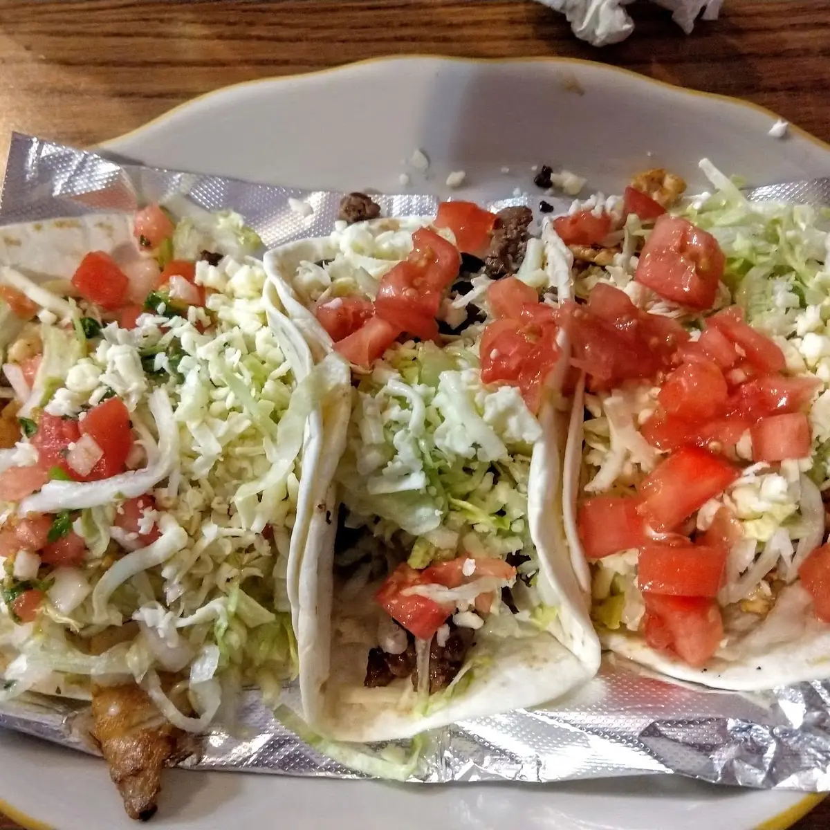 Fish Taco and Taco Deluxe