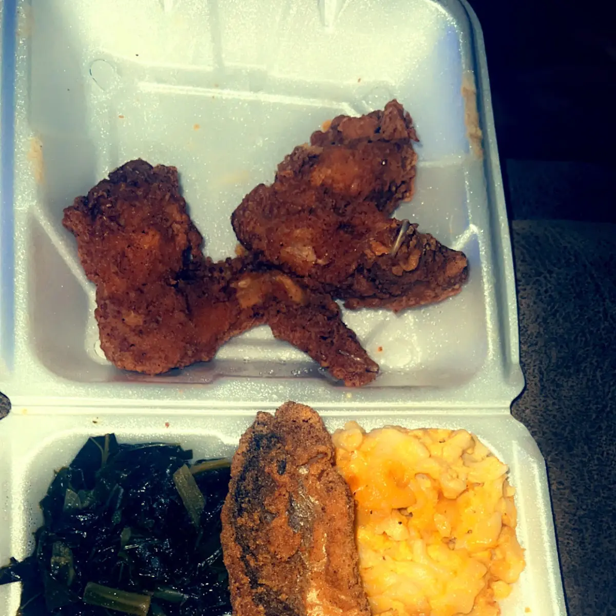 Sym Seafood Platter with Chicken Wings