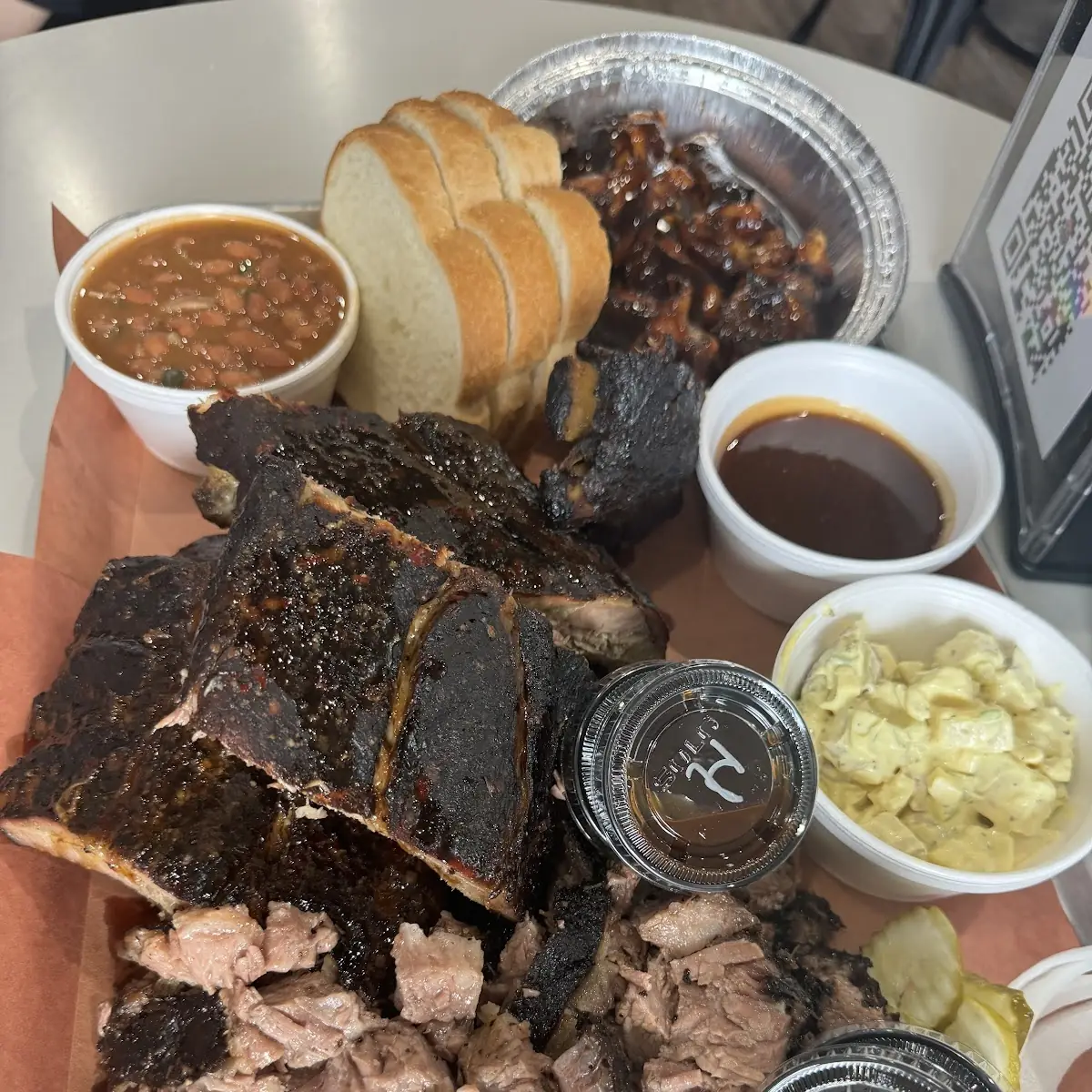 BBQ Beans with Brisket