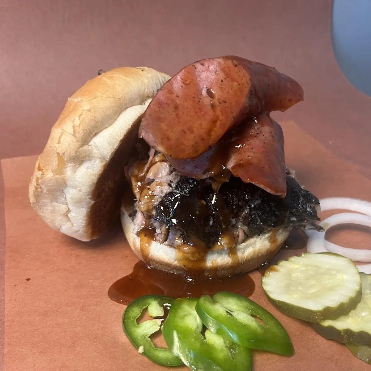 Double R Ranch Brisket Sandwich
