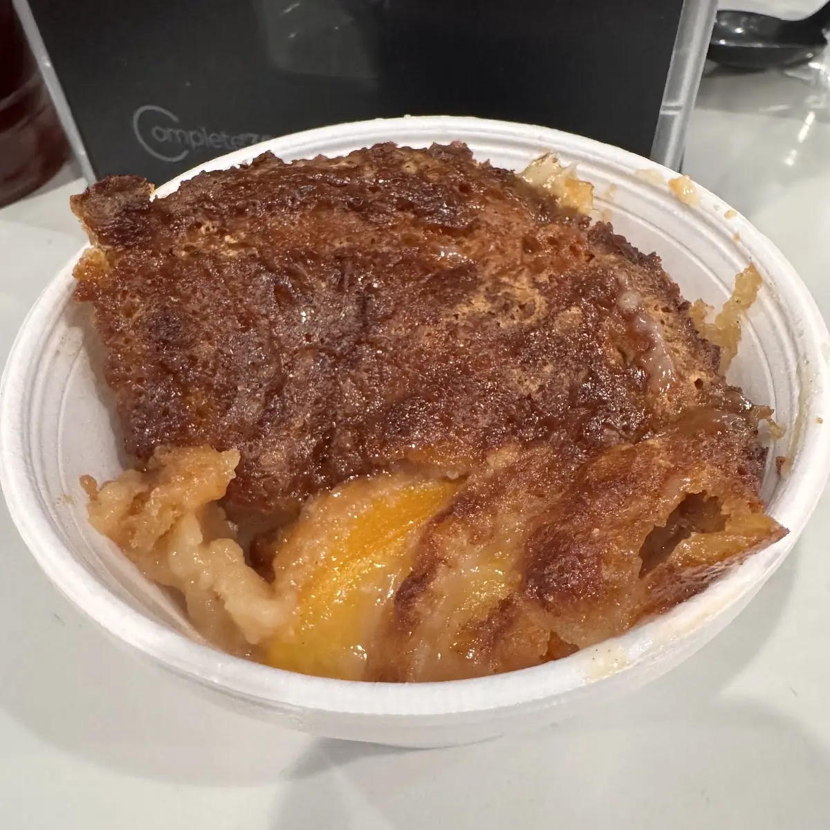 Southern Comfort Peach Cobbler