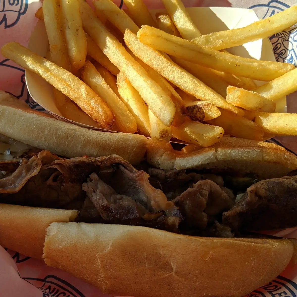 Steak and Cheese Sandwich
