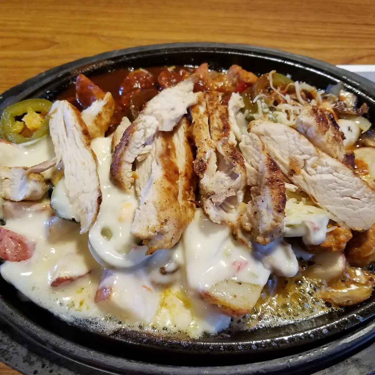 Spicy Chicken and Chorizo Skillet