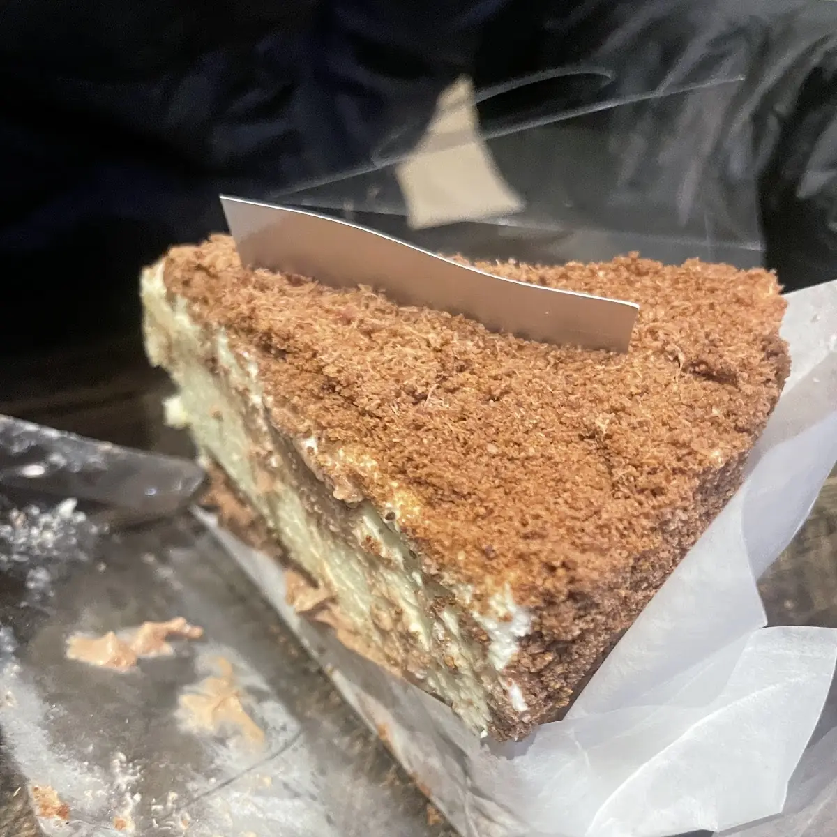 Double Layer Chocolate Cheese Cake