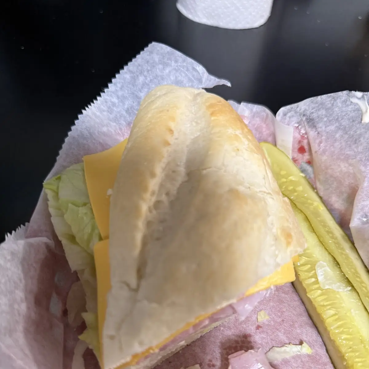 Ham Egg & Cheese