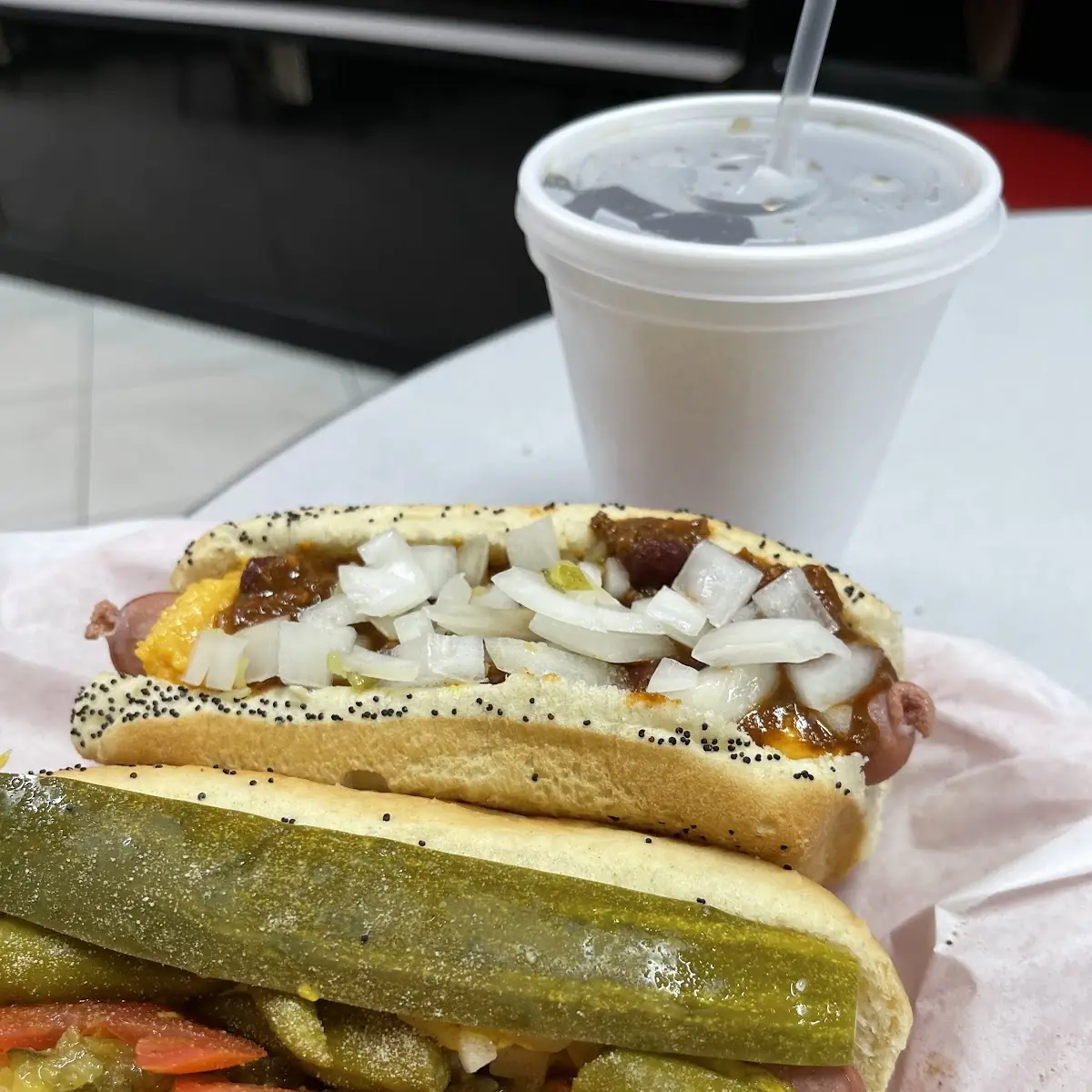 Hot Dogs with Fries