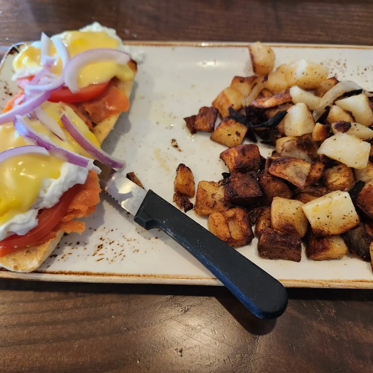 Salmon Benedict