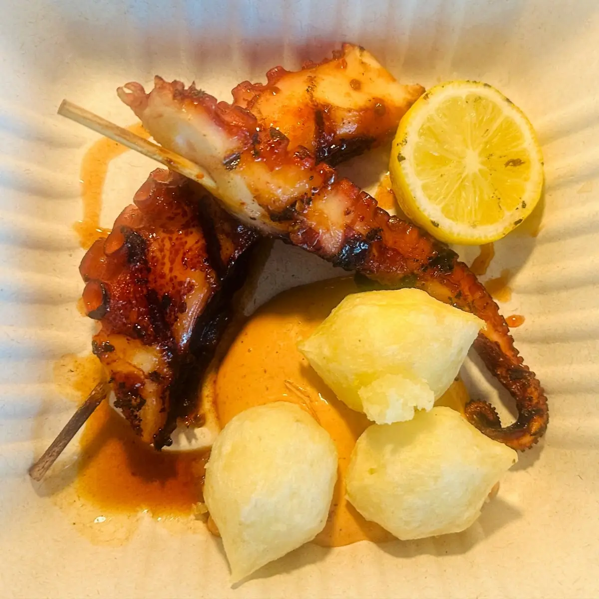 Grilled Octopus Skewers