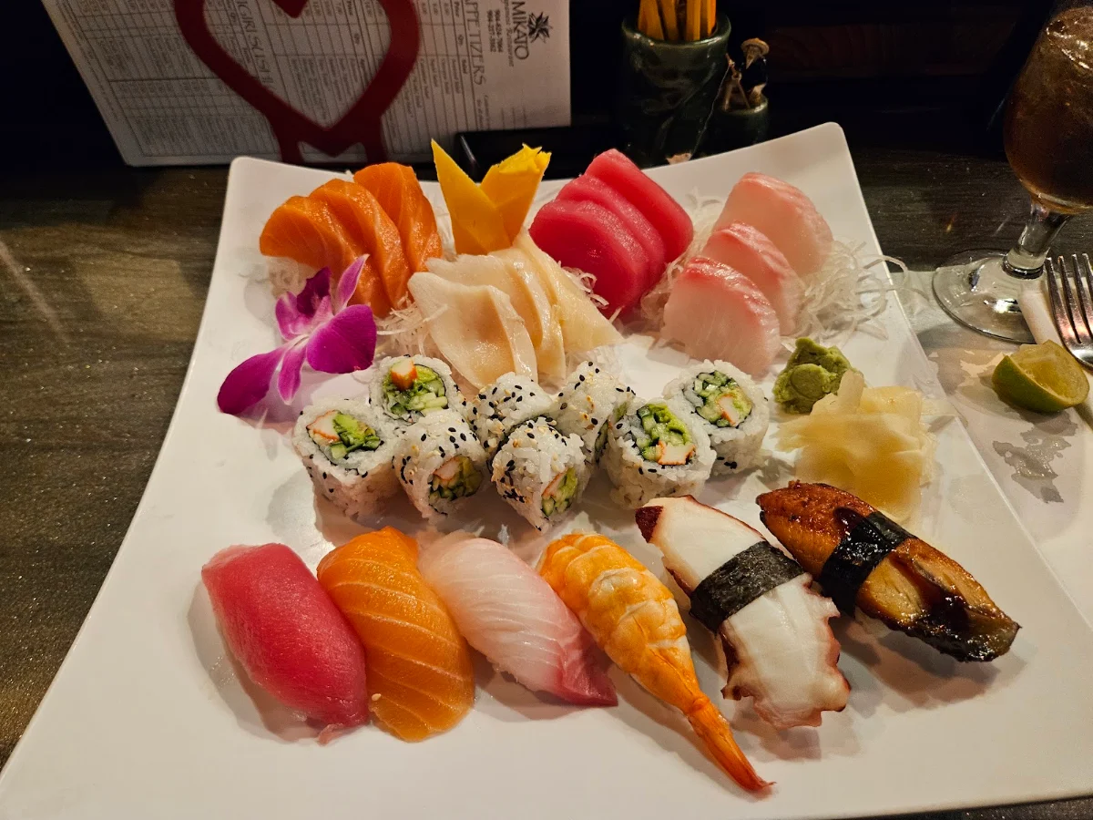 Sushi and Sashimi Combo