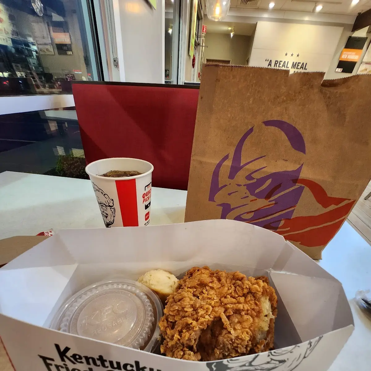 3 Piece Chicken Box with Two Breasts and a Wing