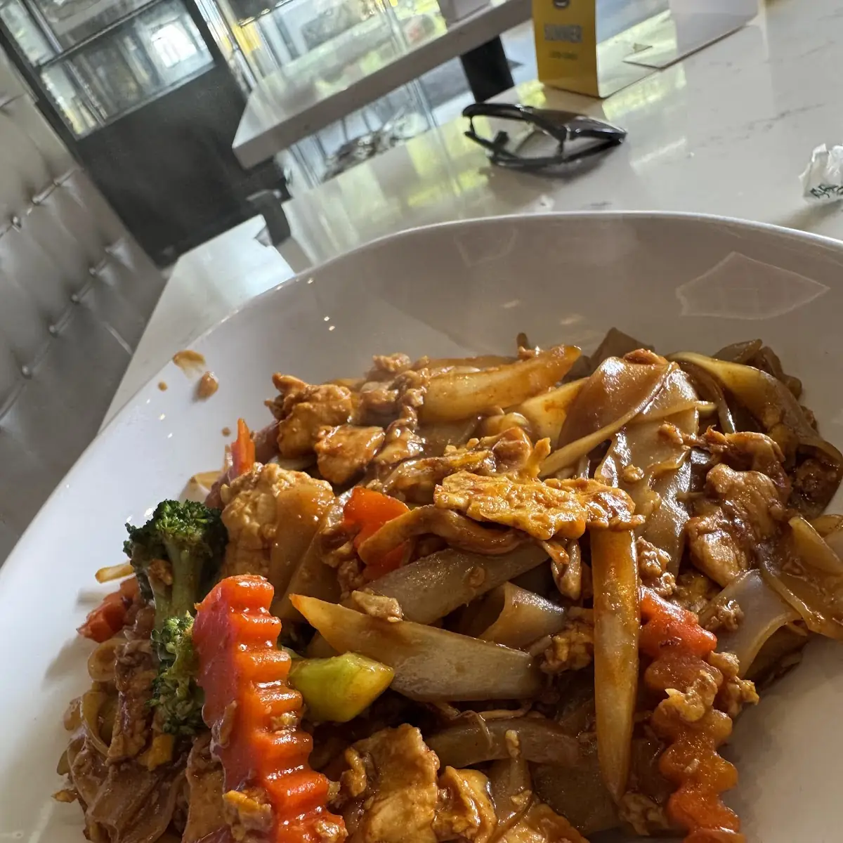 Pad Khee Mao Drunken Noodles D