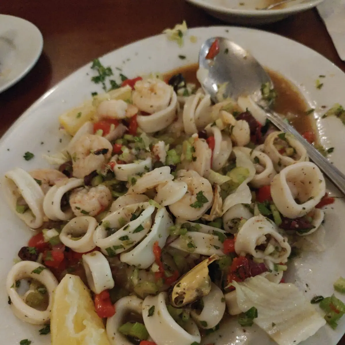 Seafood Salad for Two