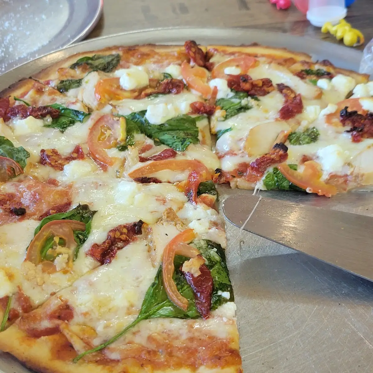 Goat Cheese Pizza
