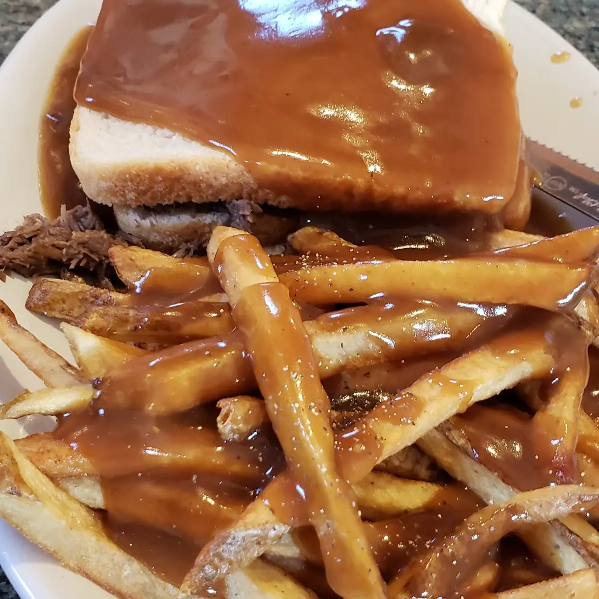 Hot Roast Beef Sandwich