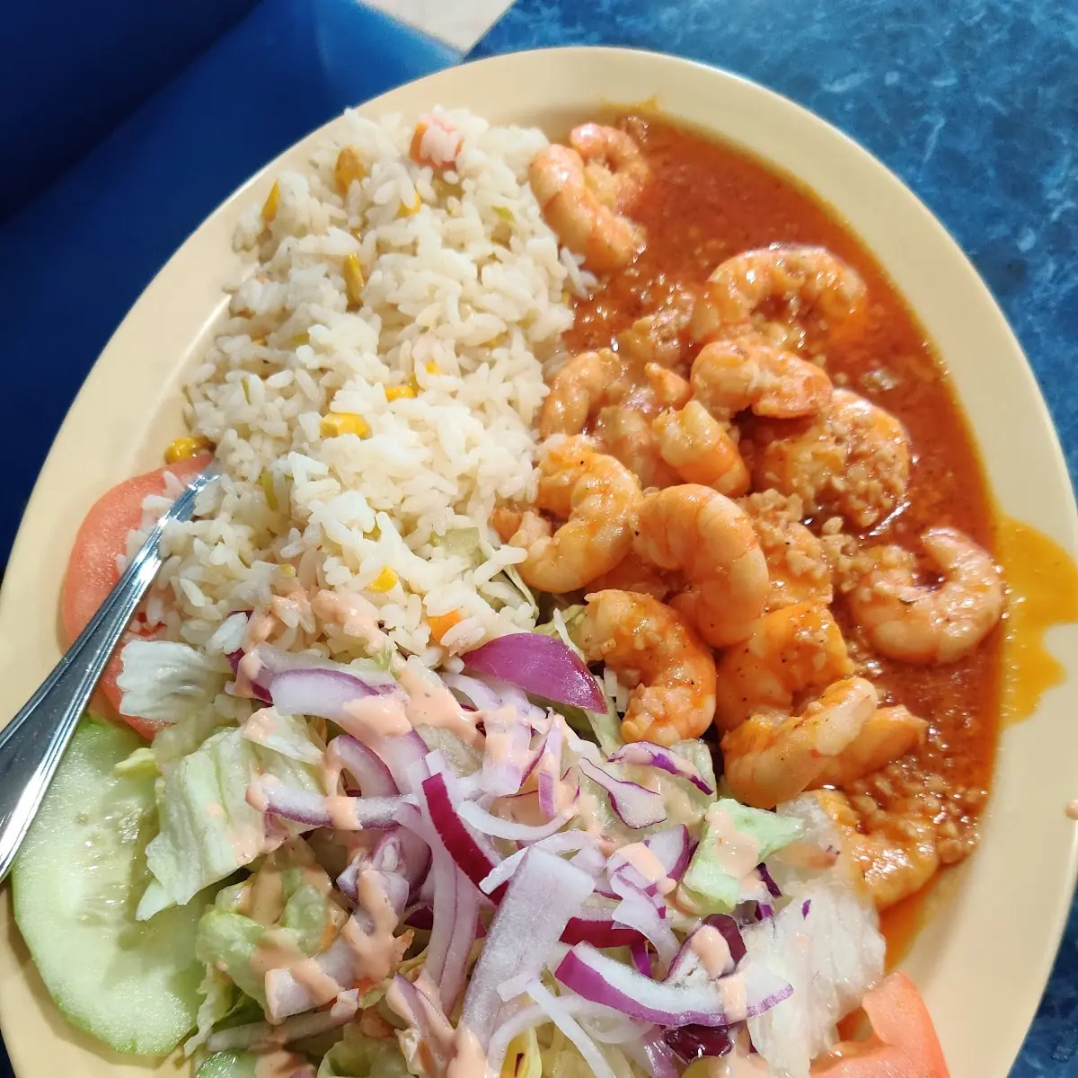 Camarones a La Diabla