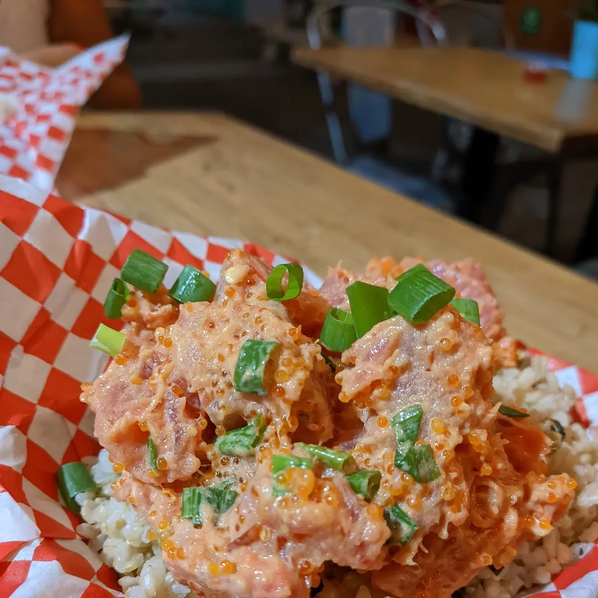 Ahi Poke with Rice