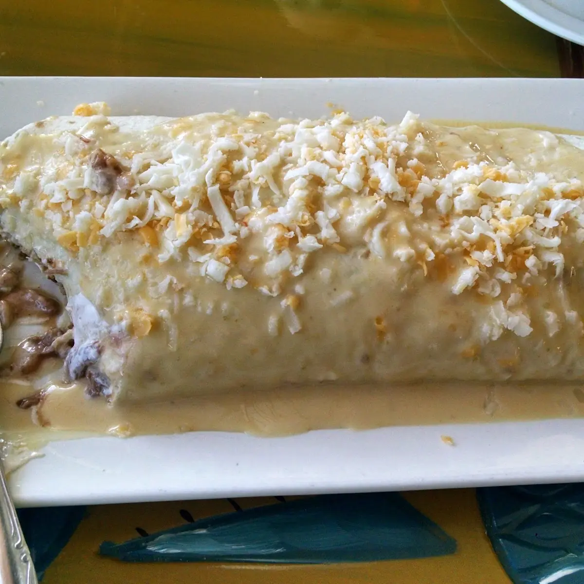 Cheese Cake Chimichanga