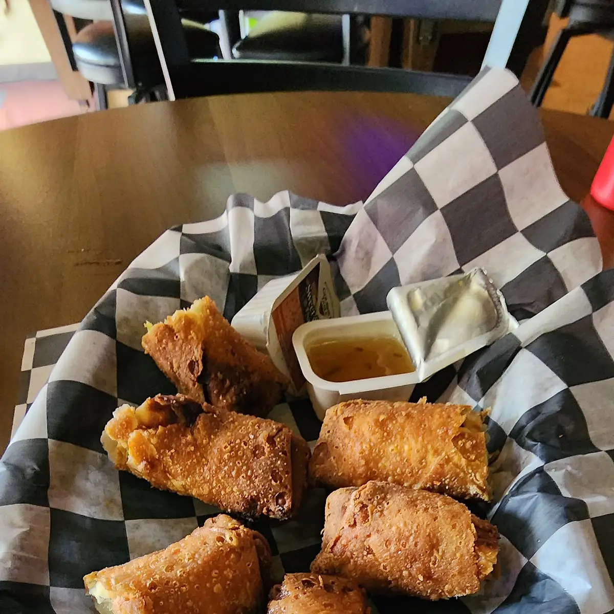 Pork and Vegetable Egg Roll