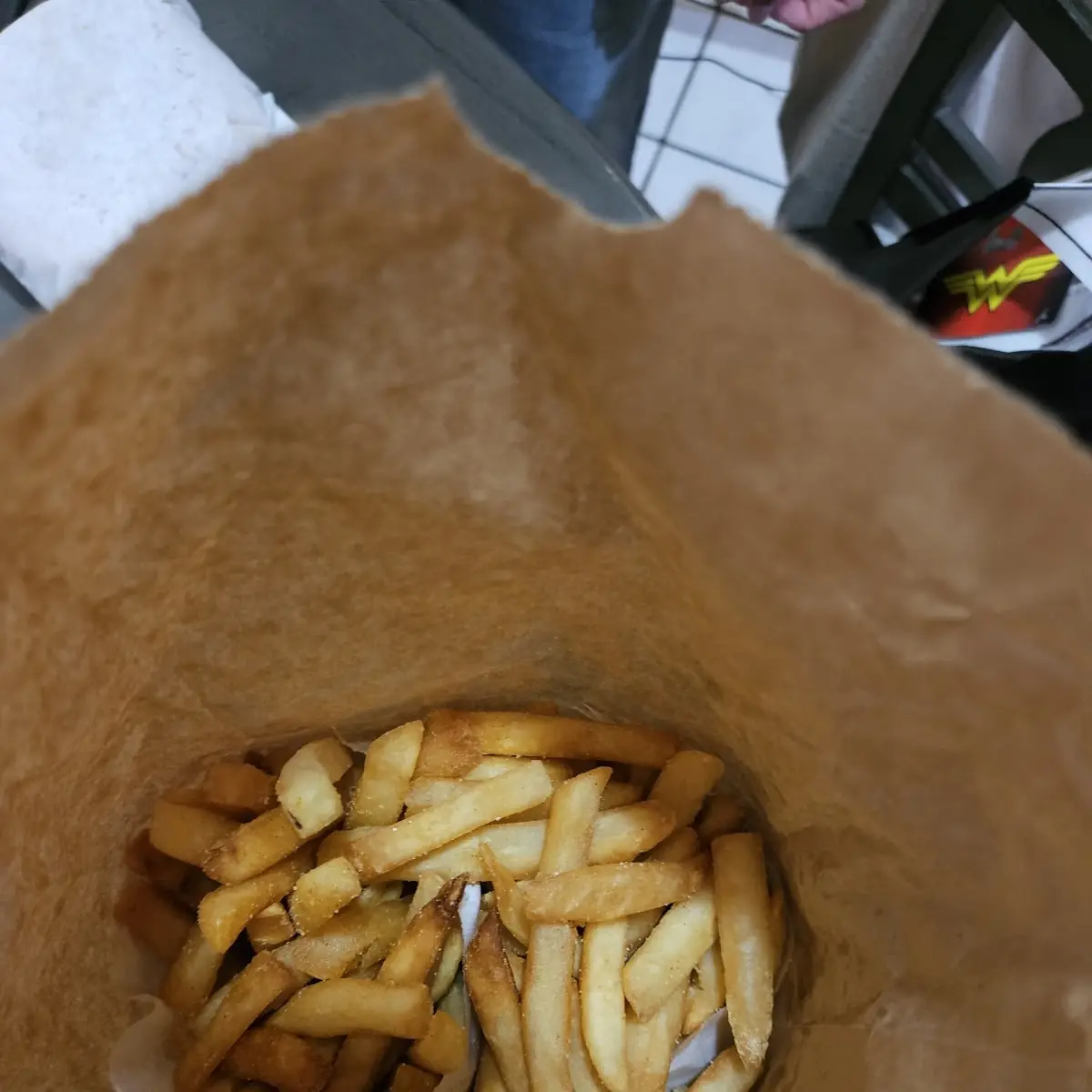 Aburguesa Con Patatas Fritas