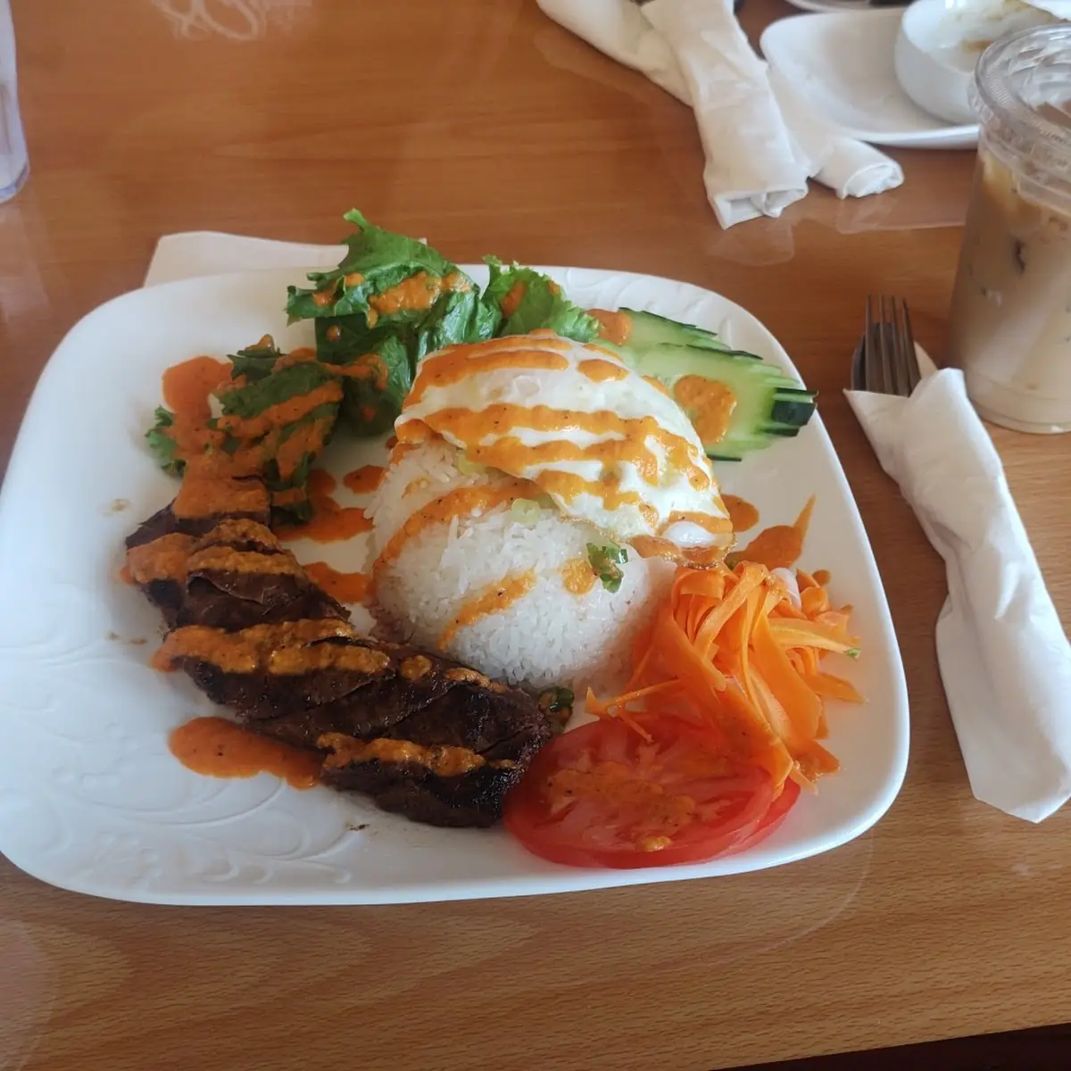 G4 Ribeye Steak Rice Platter